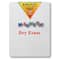 Flipside White Magnetic Dry Erase Board, 18" x 24"